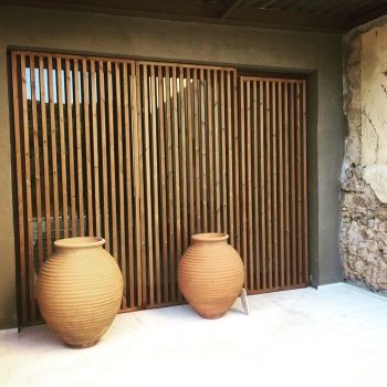 Fusteria exterior a Granollers